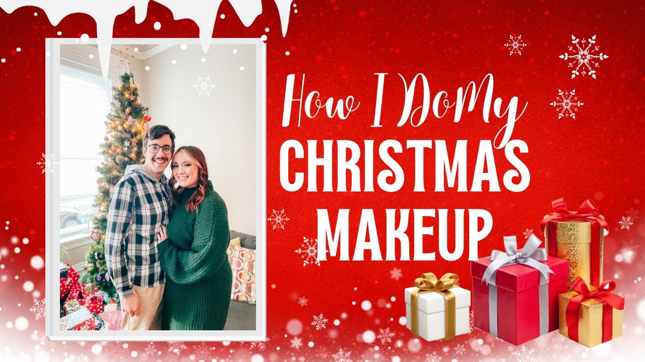 HOW I DO MY MAKEUP AND HAIR SIMPLE CHRISTMAS MAKEUP YouTube how-i-do-my-makeup-and-hair-simple-christmas-makeup-youtube