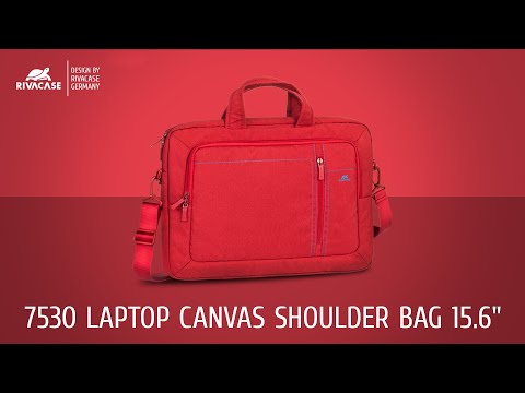RIVACASE 7530 Laptop Canvas shoulder bag 15.6"