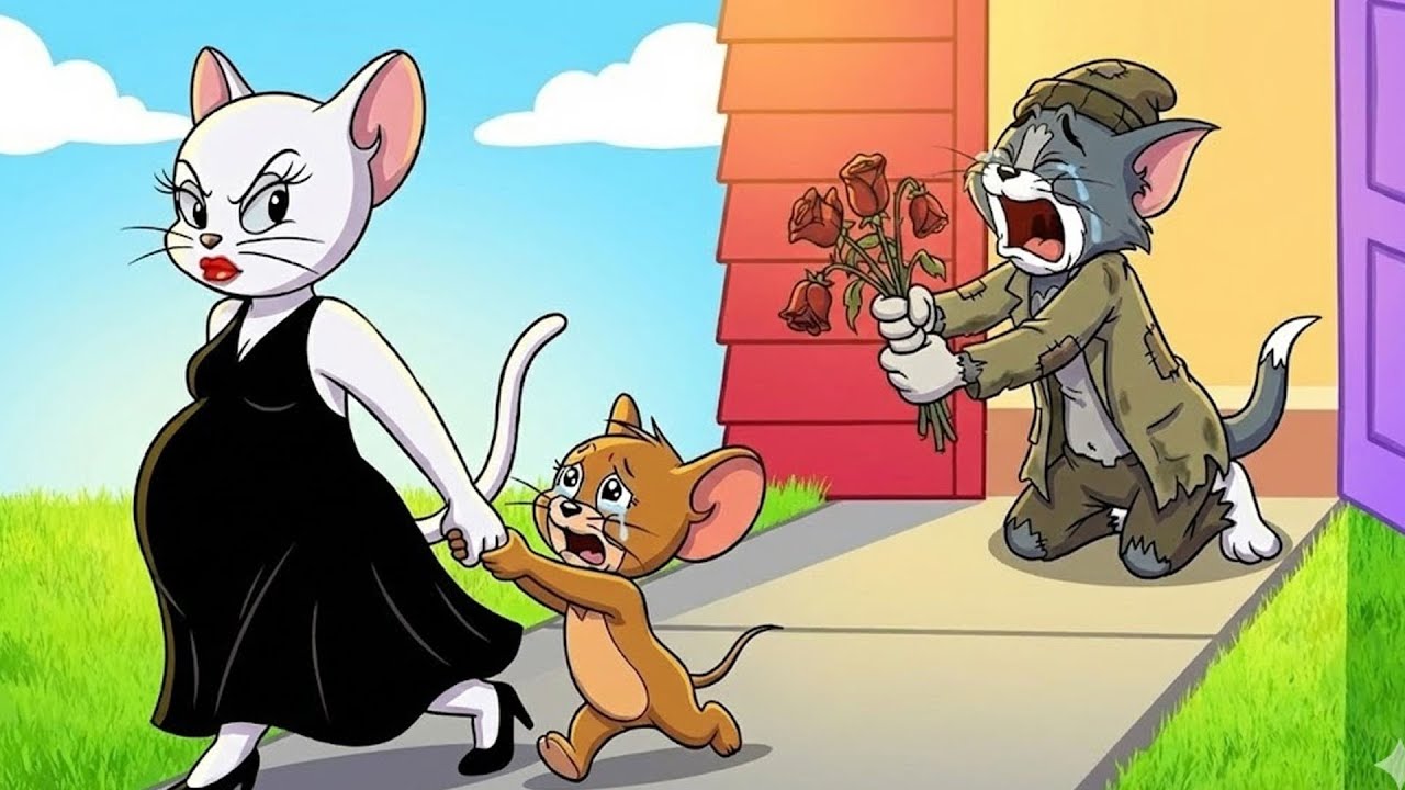 Tom & Jerry Fall in Love! No More Fighting ❤️ 🐱 🐭 | توم وجيري يقعان في الحب! لا مزيد من القتال