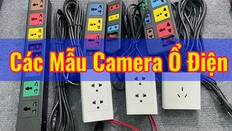 Các Mẫu Camera Nguỵ Trang Ổ Điện Bán Chạy - Nhận làm ổ cắm điện camera theo yêu cầu -Lh: 0942262345