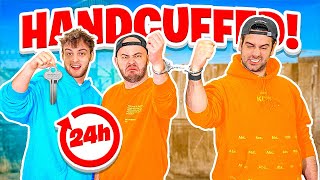 GETTING HANDCUFFED for 24 HOURS (IRL)