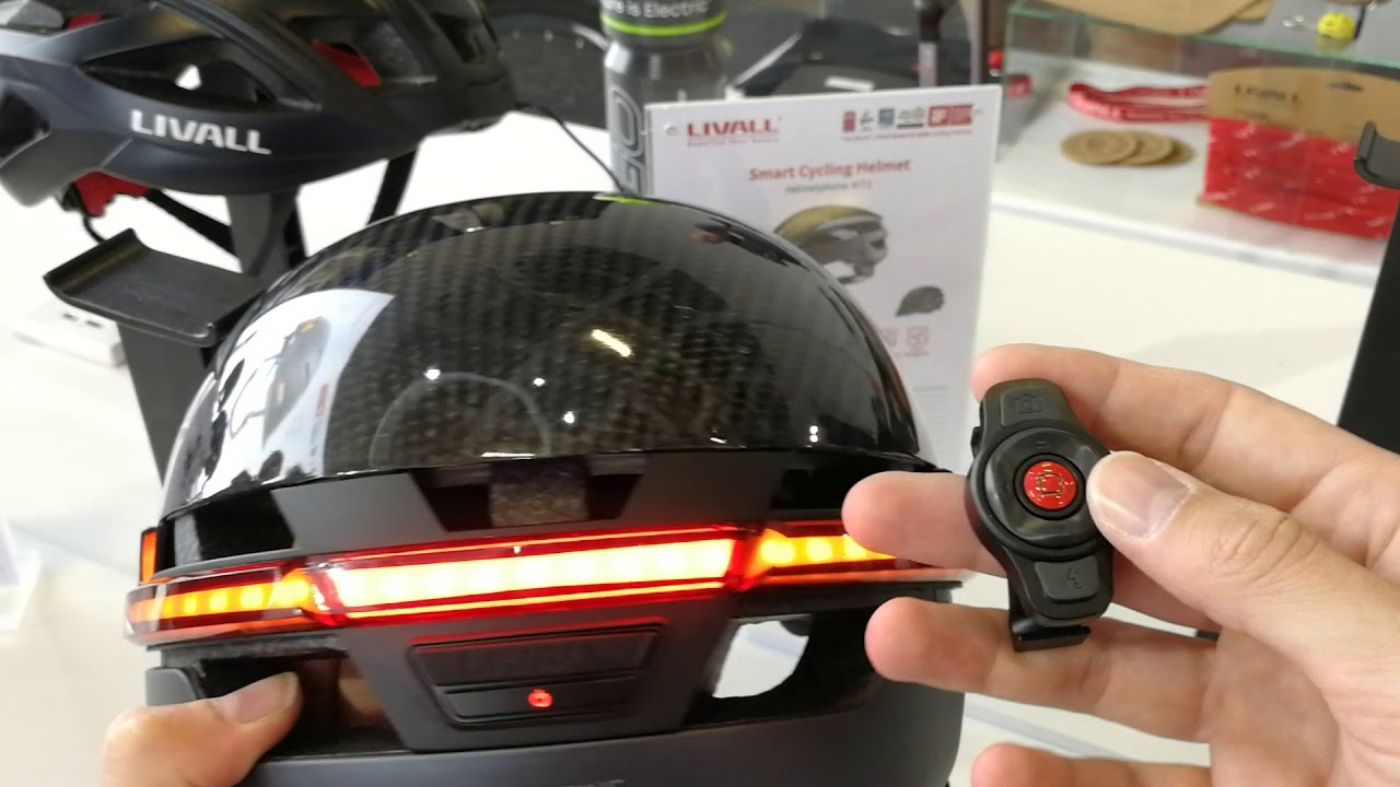 Livall Carbon Smart Bluetooth Bike Helmet Ifa 2019 Youtube