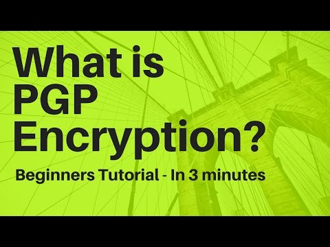 What is PGP/GPG Encryption? In 3 Minutes - PGP/GPG Tutorial for Beginners