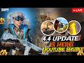 BGMI 4.4 UPDATE FOR 60 FPS VS 120 FPS💀 || |YOUTUBE SHUBU#live  #bgmi  #shorts