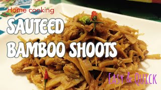 SAUTEED BAMBOO SHOOTS (GINISANG LABONG) l FoodPH Atbp