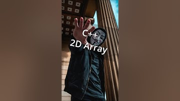 020 Secrets of 2D Arrays in C++
