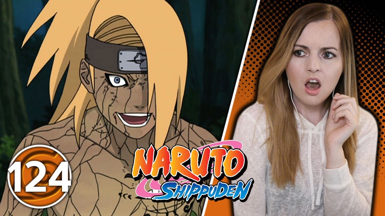 ART IS AN EXPLOSION! - Naruto Shippuden Episode 124 Reaction