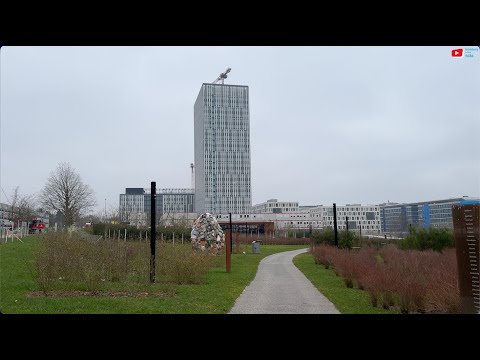 LUXEMBOURG CITY 🇱🇺 | Les Lumières du Soir au Kirchberg | Luxembourg Bretagne Télé