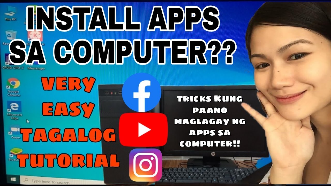 PAANO MAG DOWNLOAD O MAGLAGAY NG MGA APPS SA LAPTOP O COMPUTER| #