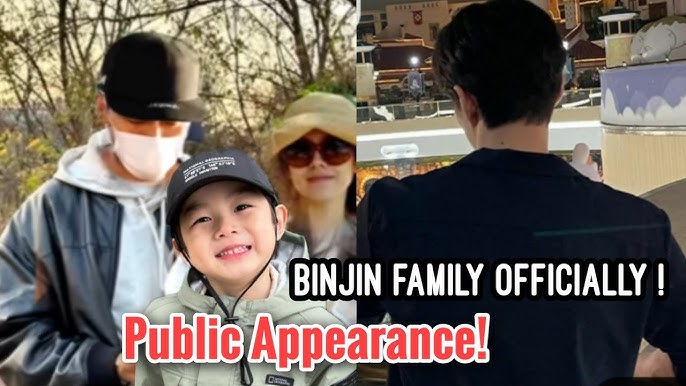GOOD NEWS: HYUN BIN ,SON YE JIN AND BABY ALKONG RARE PUBLIC APPEARANCE! -  YouTube