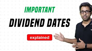 Important Dividend Dates [Explained] by VRDNation 2,315 views 1 year ago 4 minutes, 31 seconds