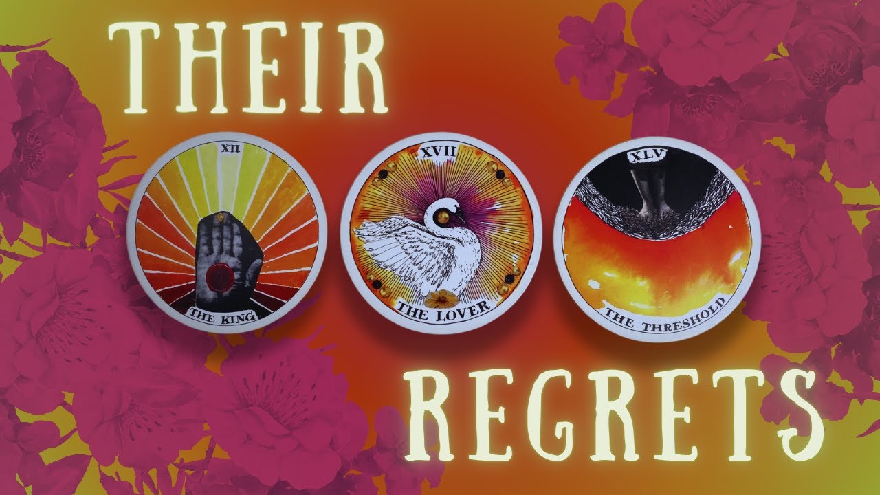 😔 What Do They Regret?? 😢  PICK-A-CARD