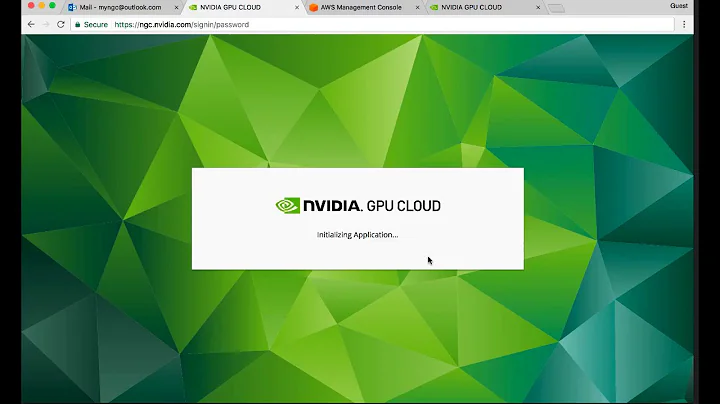 NVIDIA GPU Cloud with AWS, Step by Step