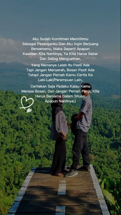 saling percaya dalam hubungan itu pasti🥰