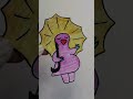 Pink chick 🐥💗#colorful #colors #art #drawing #fun #sketch #shortvideo #shortsvideo #shorts #fyp