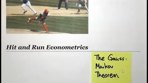 H&R6 The Gauss-Markov Theorem