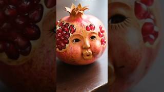 AI Fruit Eating | Hyper Realistic Fruit ASMR | Unreal AI Fruit Face #shorts