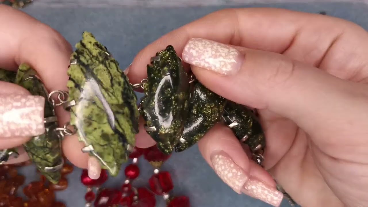 Переделка украшений для Елены из г. Ишим. Обзор материала