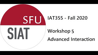 IAT 355 - Advance Interaction - Intro Net Worth