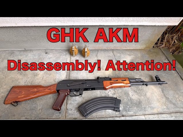 Viewer Request] GHK AKM Simple Disassembly & PrecautionsViewer
