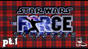 Moose Aboot in Star Wars Force Unleashed pt. 1 Force Choke your Wookie