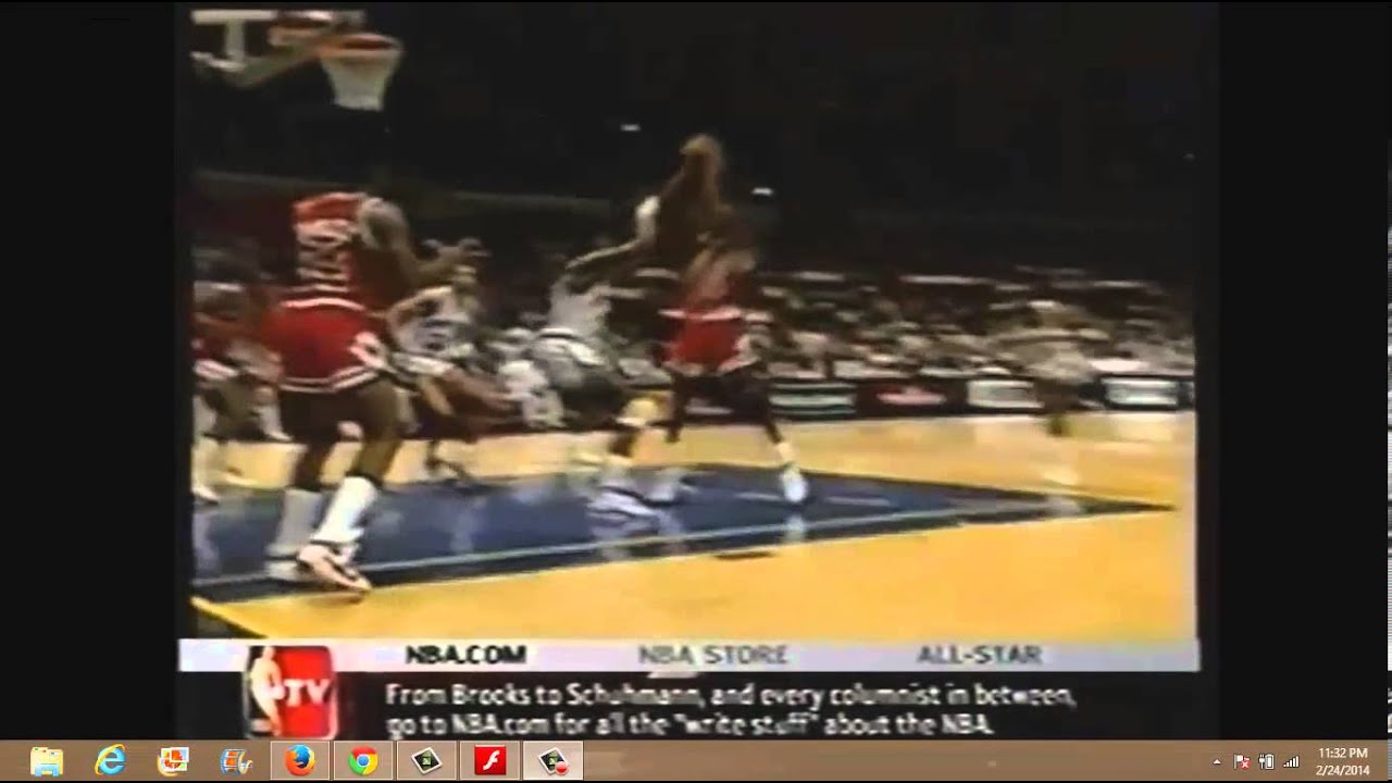 Michael Jordan Drop Steps Like No Other YouTube