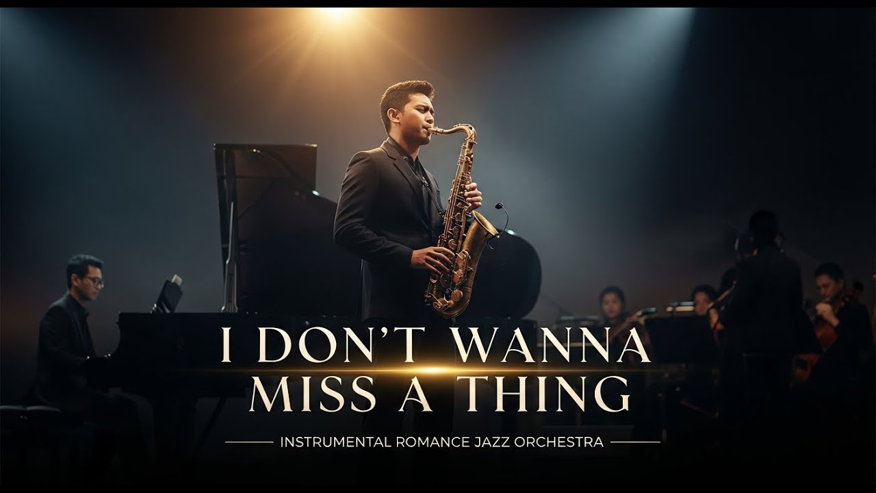 STUNNING!! I Don’t Wanna Miss a Thing – Romantic Jazz Orchestra Instrumental Cover (Aerosmith)