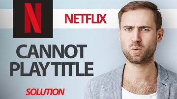 How To Fix Netflix App Cannot Play Title | Step By Step