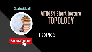 MTH634 Topic 71-72