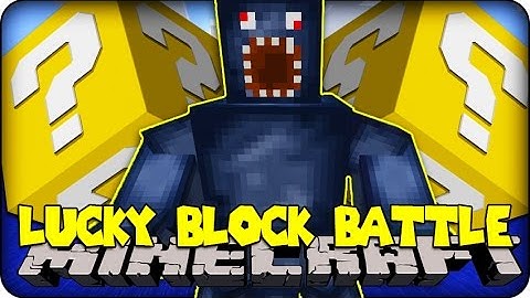 Minecraft - LUCKY BLOCK BOSS CHALLENGE - SQUID BOSS! (Lucky Block Mod )