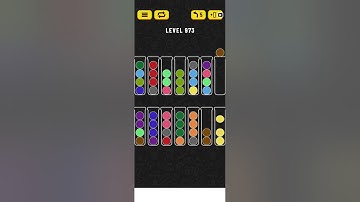 Ball sort puzzle level 973 #ballsortpuzzle