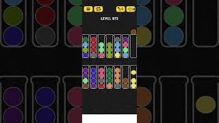 Ball sort puzzle level 973 #ballsortpuzzle