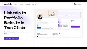 From LinkedIn to Portfolio in 30 Seconds – Meet Zapfolio 🚀