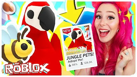 NEW ADOPT ME JUNGLE PET UPDATE! Jungle Pet Update In Adopt Me Roblox