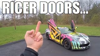 The DOWNSIDE To Lambo Doors...