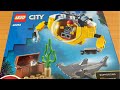 LEGO City 60263 Ocean Mini Submarine - Lego Speed Build 樂高 城市系列 海洋迷你潛水艇 開箱組裝