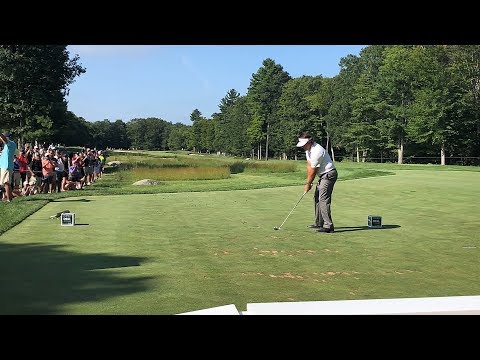 TPC Boston Final Round First Hole Drives