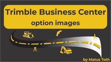 Trimble Business Center - options images