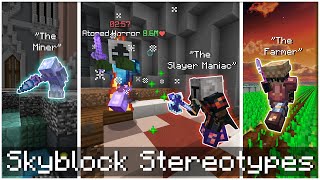 Types of Skyblock Players | Hypixel Skyblock Stereotypes