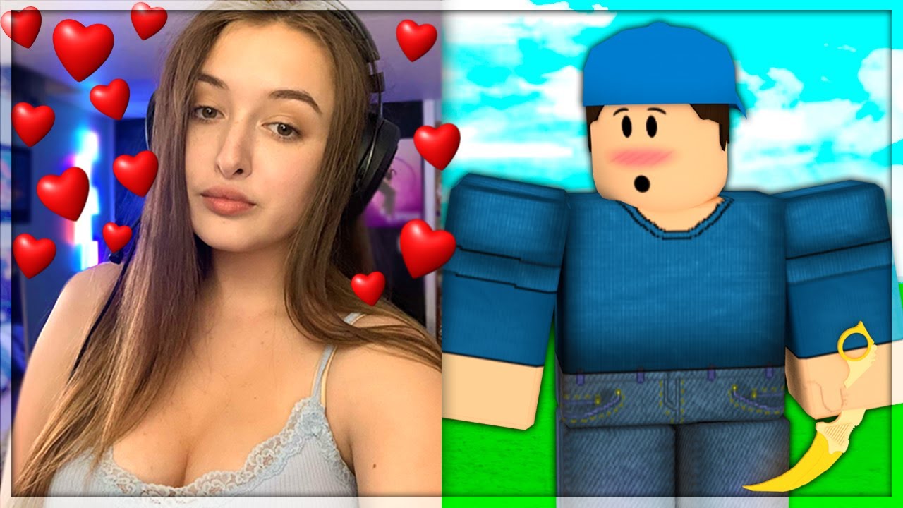 She Exposed Her Secret Crush Roblox Arsenal Youtube - emma roblox avatar