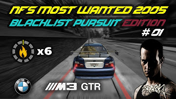 NFS MW 2005 – Blacklist #01 Extreme Pursuit – BMW M3 GTR [8k60FPS]