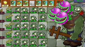 Plants vs Zombies ZOMPLANT vs ZOMBOTANY MOD 100% NEW - Part 1