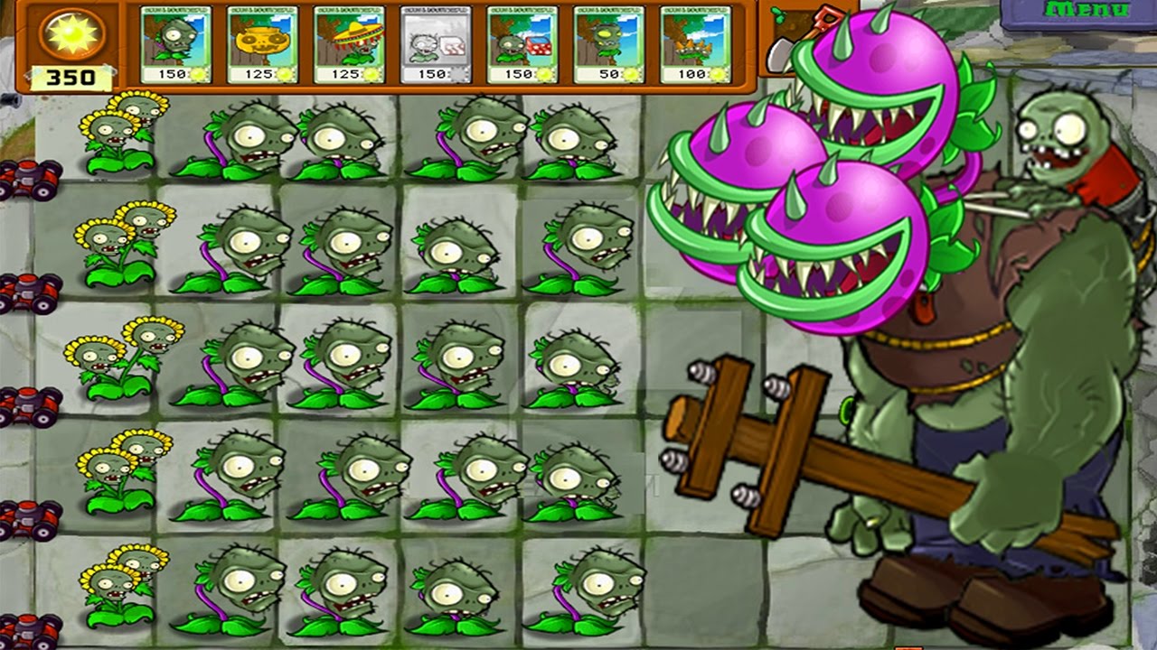 Plants vs zombies старая