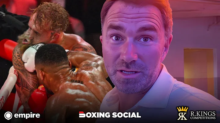 “THE MOST BITTER MAN IN BOXING” EDDIE HEARN EXPLODES! REACTS TO ANTHONY JOSHUA KO JAKE PAUL 