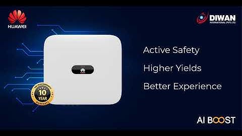 Huawei FusionSolar - AI BOOST Optimal Electricity Cost & Active Safety.