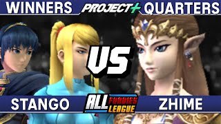 Project+ - Stango (ZSS / Marth) vs Zhime (Zelda) - AFL Winners Quarters