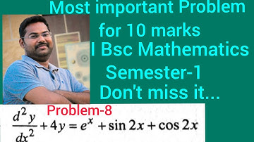 Higher order linear Differential Equations in Telugu@mathsnaresheclass