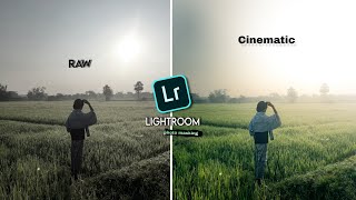 Instagram CINEMATIC Photo Masking in lightroom | Lr Mobile Photo Editing | Beginners  Tutorial