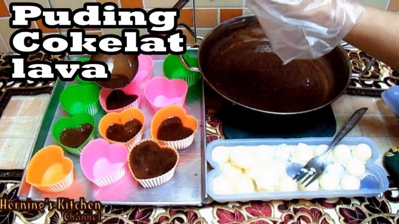 Resep Cara Membuat Puding Cokelat Lava Bahan Simpel YouTube Resep Cara Membuat Puding Cokelat Lava Bahan Simpel YouTube