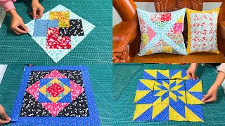 Look What I Sewed From Scraps Fabric ✅ 5 Ideas Patchwork Pillowcase For Beginners by V&V Sewing Craft 52,348 views 2 months ago 34 minutes